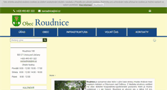 Desktop Screenshot of obecroudnice.cz