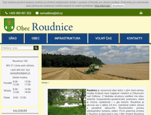 Tablet Screenshot of obecroudnice.cz